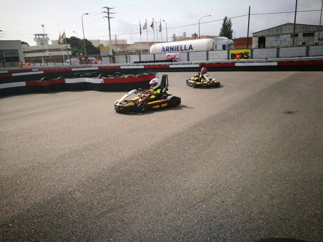  Passaggio curva sul circuito 